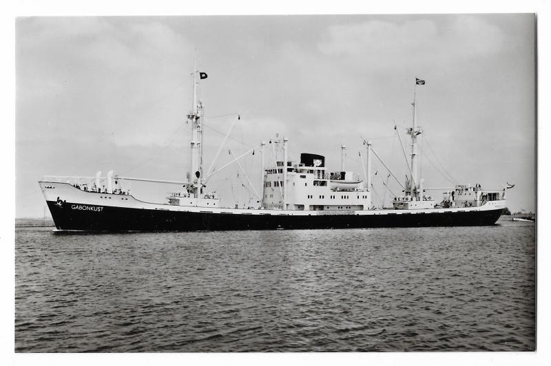 m.s. Liege Ship Boat Nautica RPPC 01.17