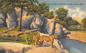 Tiger Exhibit Zoological Park Tigers unused 