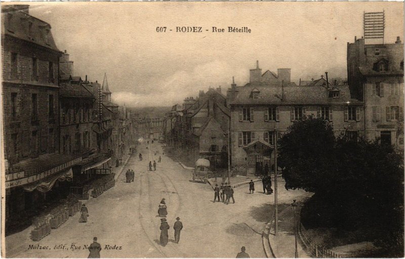 CPA RODEZ - Rue Béteille (113327)