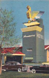 Las Vegas Nevada Thunderbird Hotel Street View Antique Postcard K63048