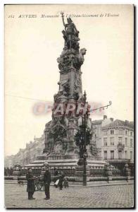 Belgium - Belgien - Belgium - Antwerp - Antwerpen - Monument L & # & # 39Affr...