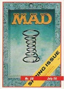 Lime Rock Trade Card Mad Magazine Cover Issue No 28 1956