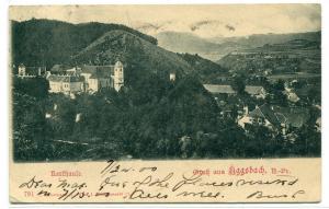 Kartause Charterhouse Gruss Aus Aggsbach Austria 1900 postcard