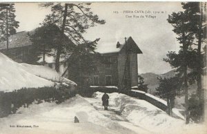 France Postcard - Peira Cava - Une Rue Du Village - Ref TZ7510