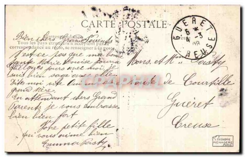 Old Postcard Paris Boulevard des Capucines