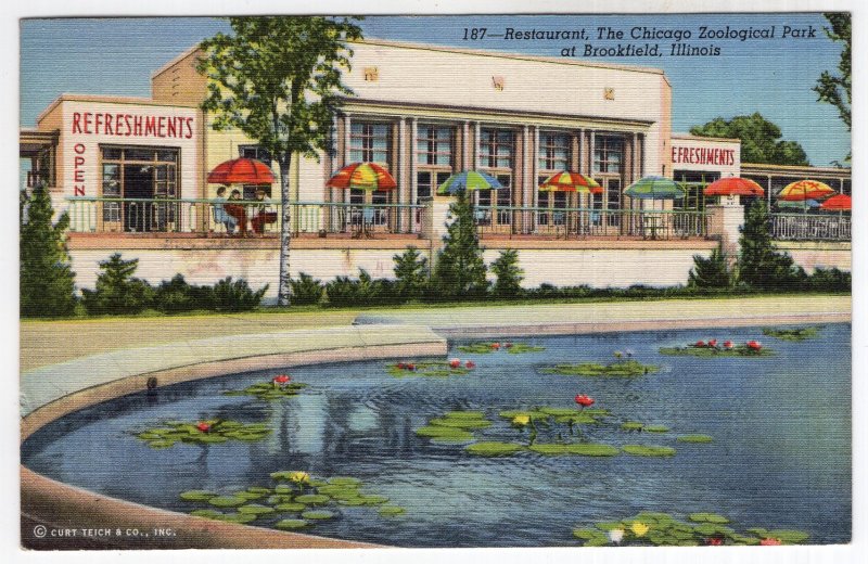Restaurant, The Chicago Zoological Park at Brookfield, Illinois