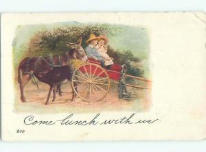 Divided-Back CHILDREN SCENE Great Postcard AA5207