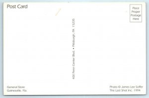 GAINESVILLE, FL ~ Repro THRASHER BROS. GENERAL STORE 1994  ~ 4x6  Postcard