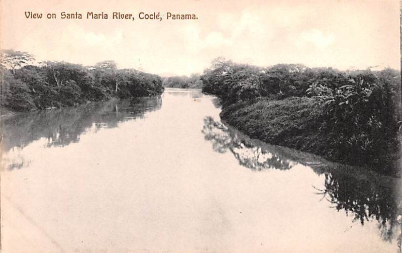 Santa Maria River Cocle Panama Unused 