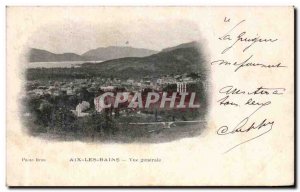 Old Postcard Aix les Generale view