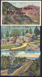 Twelve (12) different 1940's (or earlier) postcards UNUSED