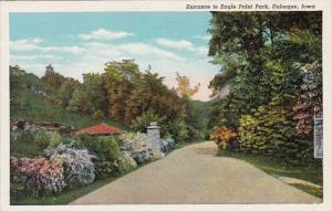 Iowa Dubuque Entrance To Eagle Point Park