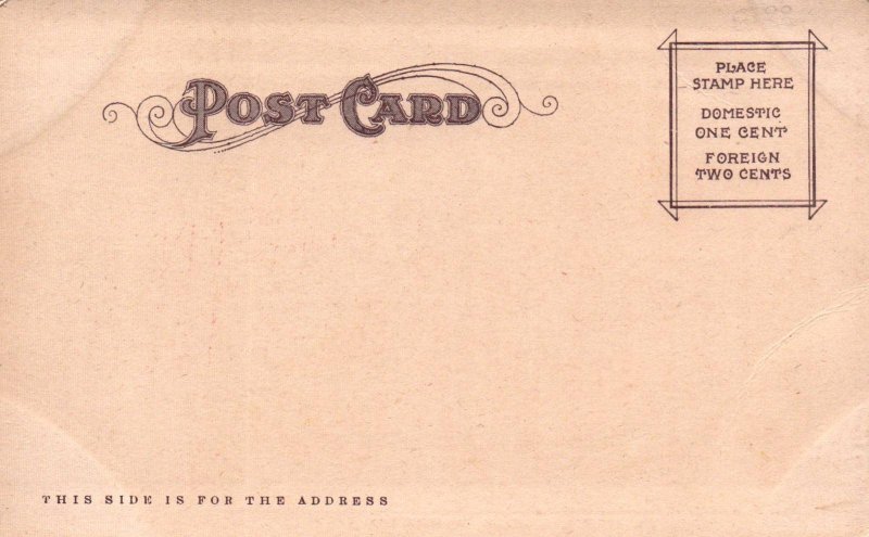 Spokane, Washington - Downtown at the Riverside House - c1905 - Vintage Postcard
