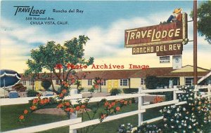 CA, Chula Vista, California, Rancho Del Rey TraveLodge Motel, Colourpicture