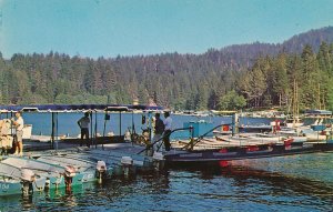 Boat Docks at Lake Arrowhead CA, California - Resort Area in San Bernardino Mtns