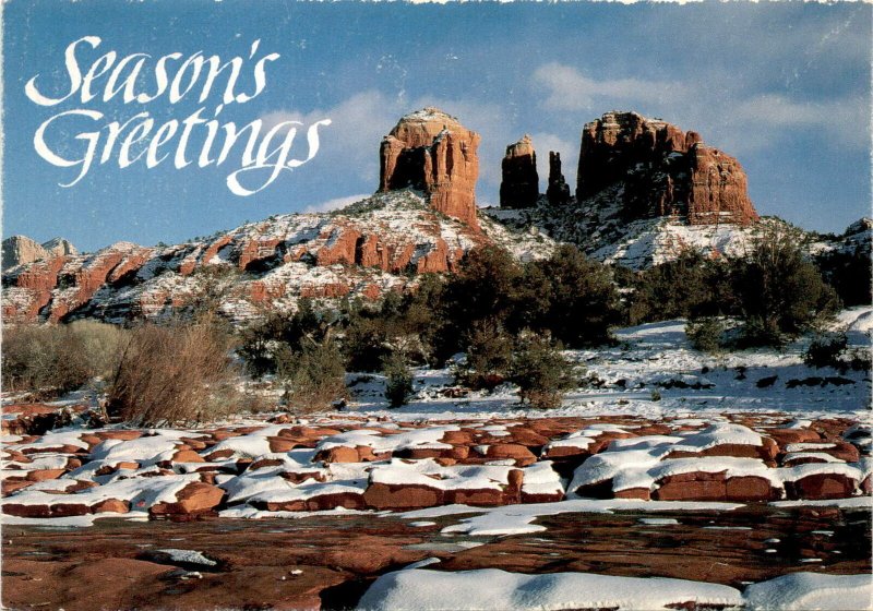 New Year Greetings & Arizona Highways Subscription Postcard