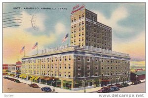 Exterior, Hotel Amarillo, Amarillo, Texas, PU_1946