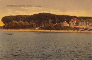 Apenrade Denmark Waterfront Scene Historic Bldgs Antique Postcard K30620