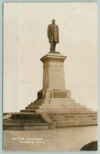 Toledo Ohio~The Late President Wm McKinley Monument~Assassinated 1901 RPPC c1910 