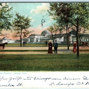 c1906 Chicago, IL Raphael Tuck - Field Museum Jackson Park Litho Photo UDB A15