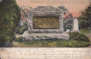 Arlington VA, Civil War Union Gen. G Crook Grave, National Cemetery, 1906 Tuck