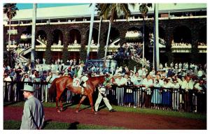 Florida Hialeah Paddock Walking Ring of Race Course