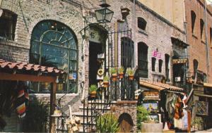 Olvera Street Los Angeles CA Calif Street Scene vintage Postcard D18