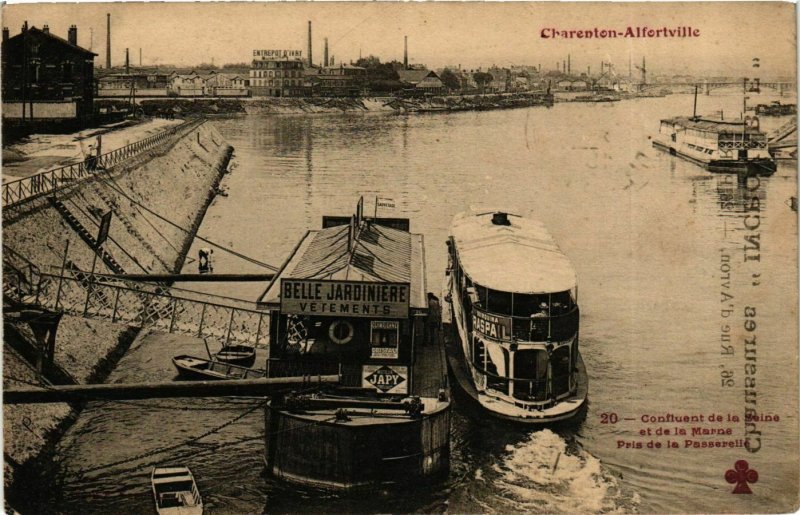 CPA CHARENTON ALFORTVILLE Confluent de la Seine (869413)