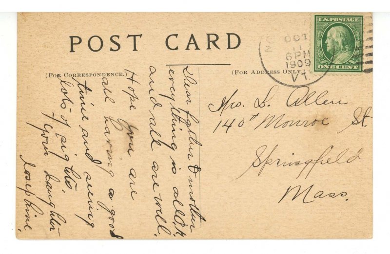 VT - North Troy. Frontier House circa 1909