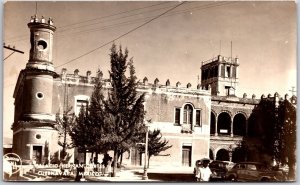 Palacio Hernan Cortes Cuernavaca Mexico RPPC Real Photo Posted Postcard