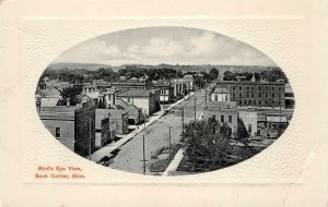 Bird's Eye View, Sauk Center, Minnesota Sauk Centre ca 1910s Vintage Postcard 