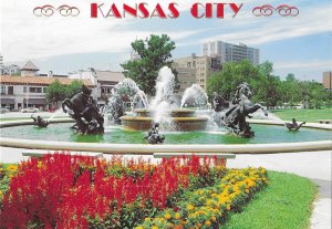 Kansas City Missouri J C Nichols Fountain Country Club Plaza 4 by 6 size
