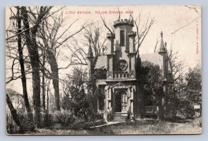 J97/ Yellow Springs Ohio Postcard c1910 Little Antioch Building  492