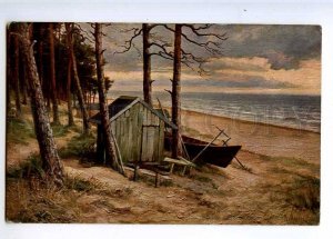 224502 RUSSIA K. KLEVER Twilight Granberg #2362 RIGA postcard