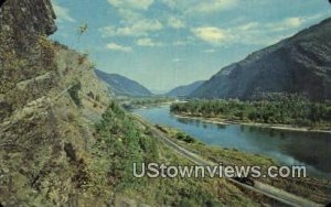 Clark Fork River in Thompson Falls, Montana