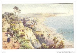 AS: Oilette, Panorama, Sandown, Isle Of Wight, England, UK, 1910-1920s