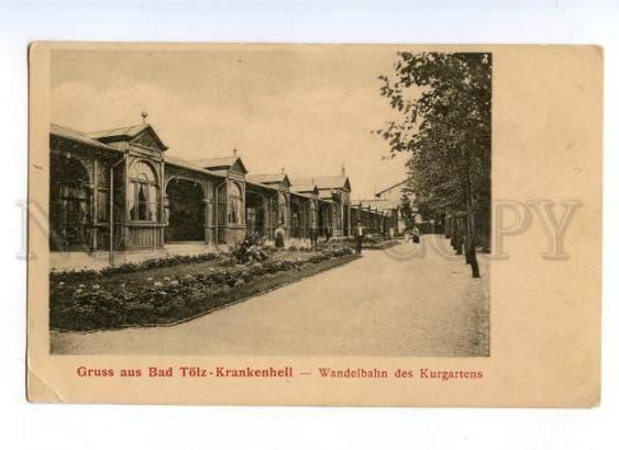 173234 GERMANY GRUSS aus BAD Tolz-Krankenheil Vintage postcard