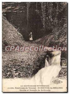 Old Postcard surroundings Vesoul Meline Echenoz la Grotte and Source Solborde