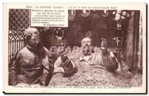 Louvesc - The Death Bed of Saint Francois Regis - Old Postcard