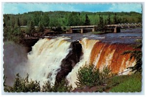 1968 Kakabeka West of Fort William and Port Arthur Canada Vintage Postcard