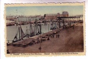 Boats, Harbour, Naval Station, Navy, Ostende Belgium, Used