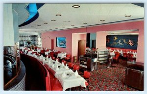 MONTREAL, Quebec Canada ~ Hotel Mansfield NEPTUNE'S RESTAURANT  Postcard