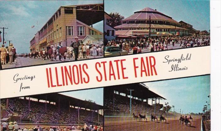 Illinois Springfield Greetings From The Illinois State Fair