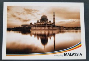 [AG] P25 Malaysia Putrajaya Putra Mosque 2015 Islamic Building (postcard *New