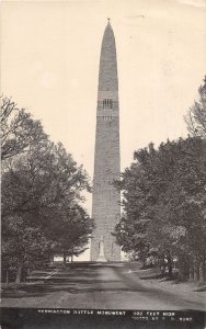 J39/ Bennington Vermont RPPC Postcard c1910 Battle Monument 303