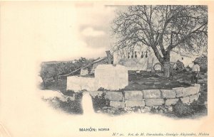 Lot 60 spain mahon noria litho