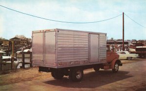 Chester NY Fruehauf Stanless Steel Tank Trailers Trucks Postcard