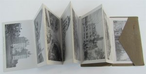 DOYLESTOWN PA BUCKS COUNTY ANTIQUE POSTCARD SOUVENIR FOLDER