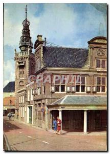 Postcard Modern Monnickendam Speeltoren in Waegh