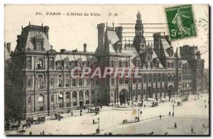 Paris - 4 - City hotel - Old Postcard